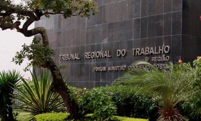 Foto: Reprodução/TRT5